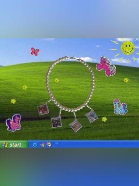 Bad Luck Bean HitClips Charm Necklace